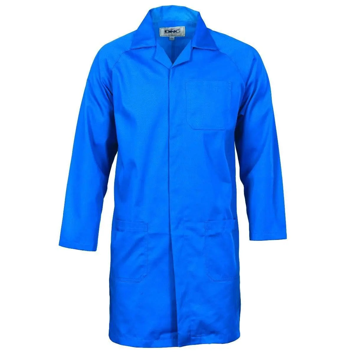 Dnc Workwear 200 Gsm Polyester Cotton Dust Coat (Lab Coat) - 3502 Metro Workwear.